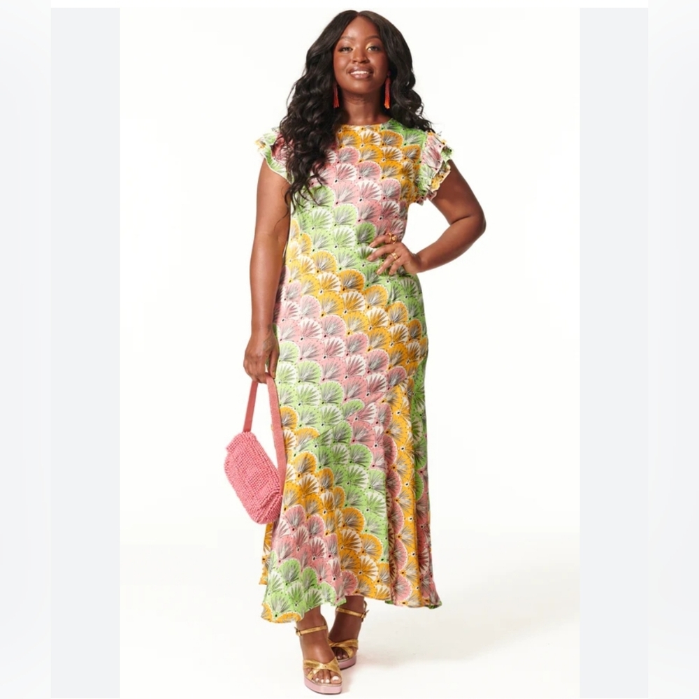 Never Fully Dressed Multicolor Patterned Dress - image 8